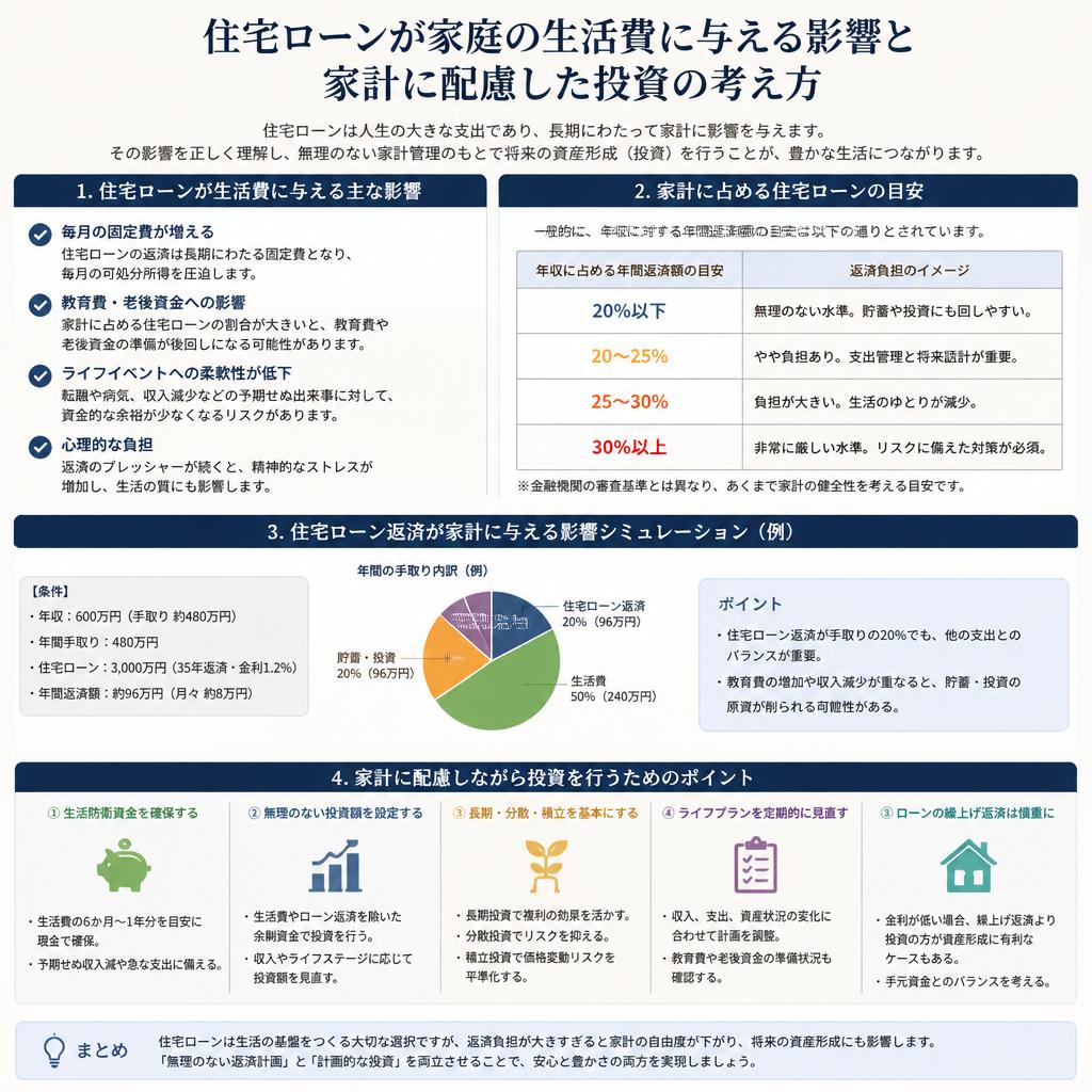 家庭環境と生活費に与える影響