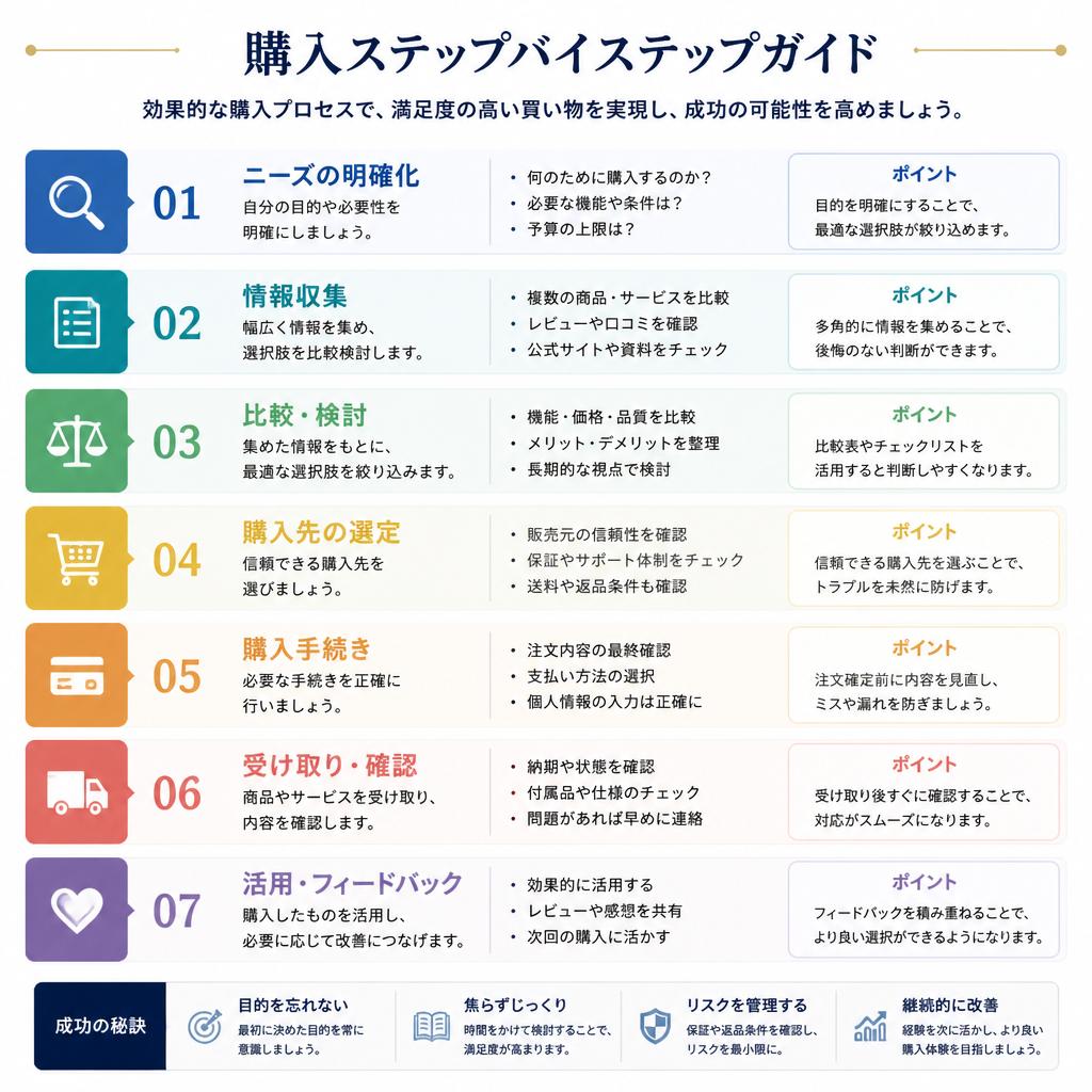 購入プロセスの重要性