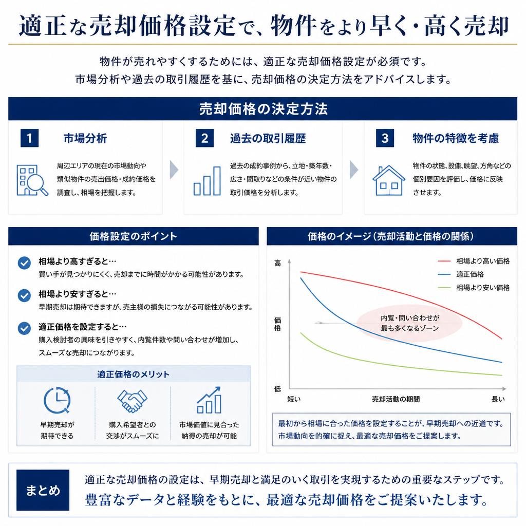 3. 適正な売却価格の設定