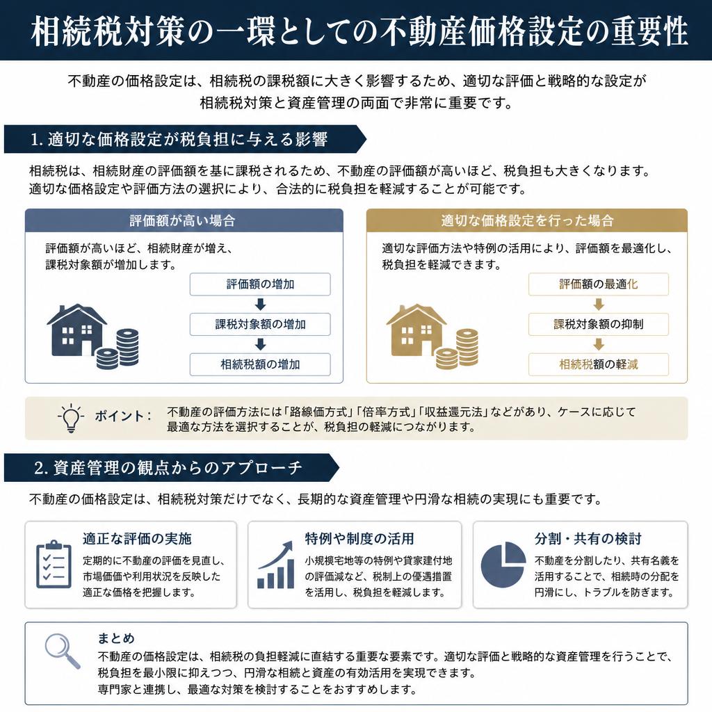 相続税対策としての価格設定