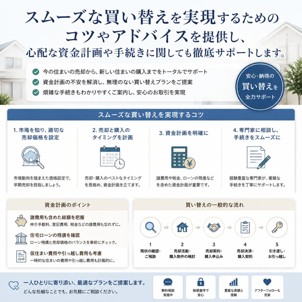 買い替えを成功させるために