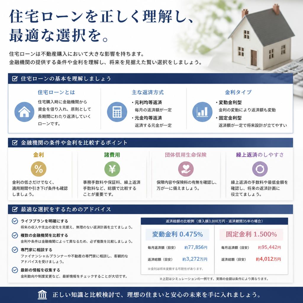住宅ローン選びのポイント
