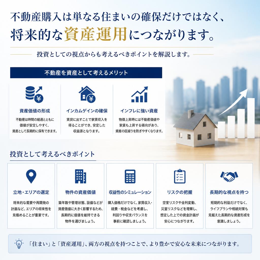 資産運用としての不動産投資