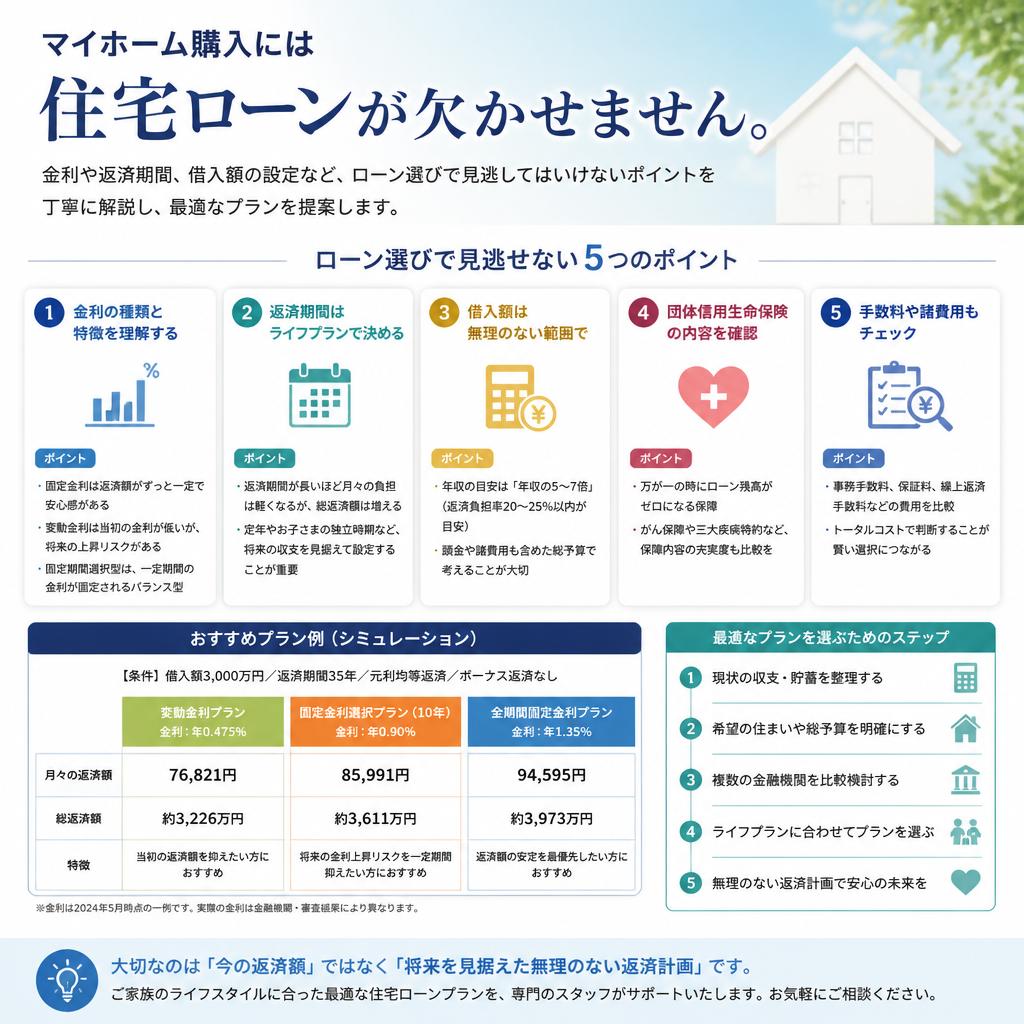 住宅ローンを賢く利用する方法