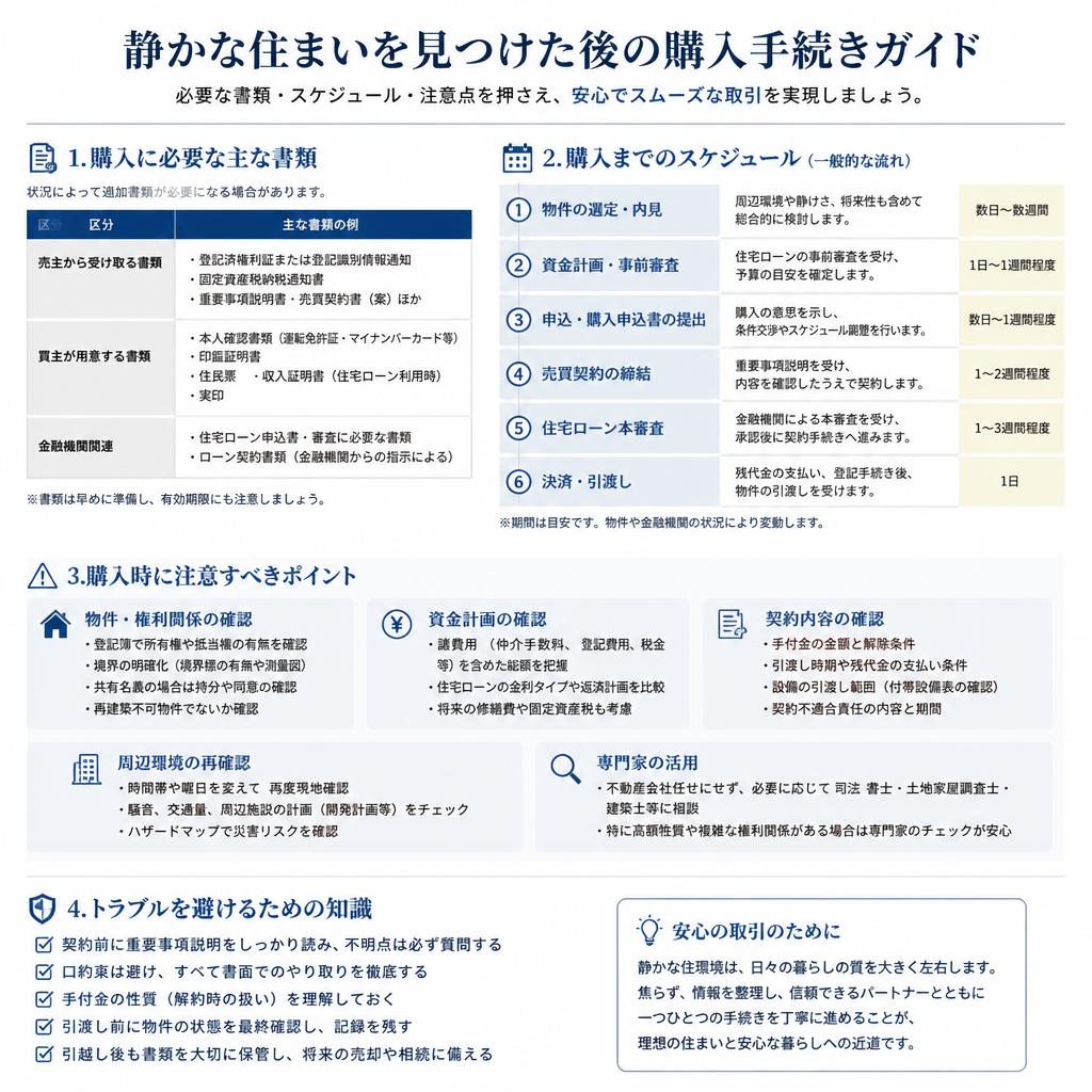 購入手続きの流れ