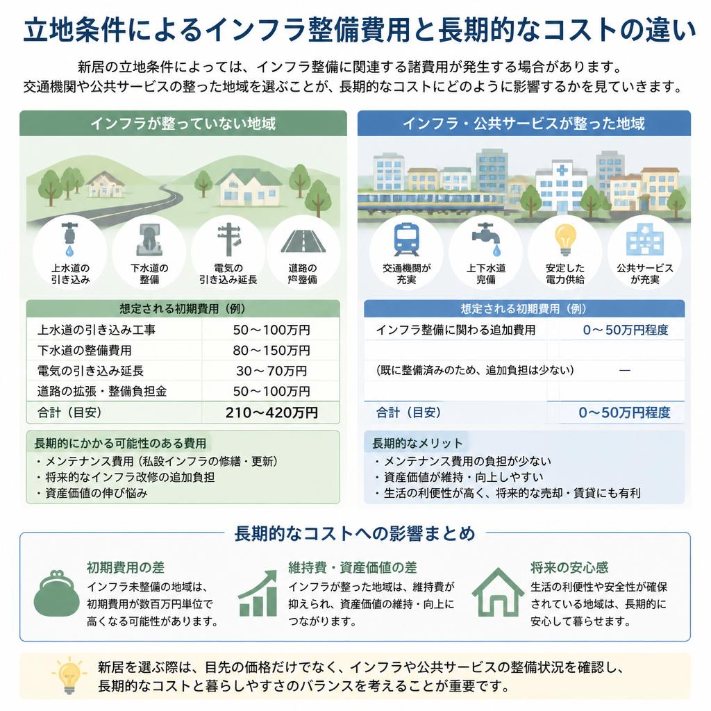 インフラ整備の必要性