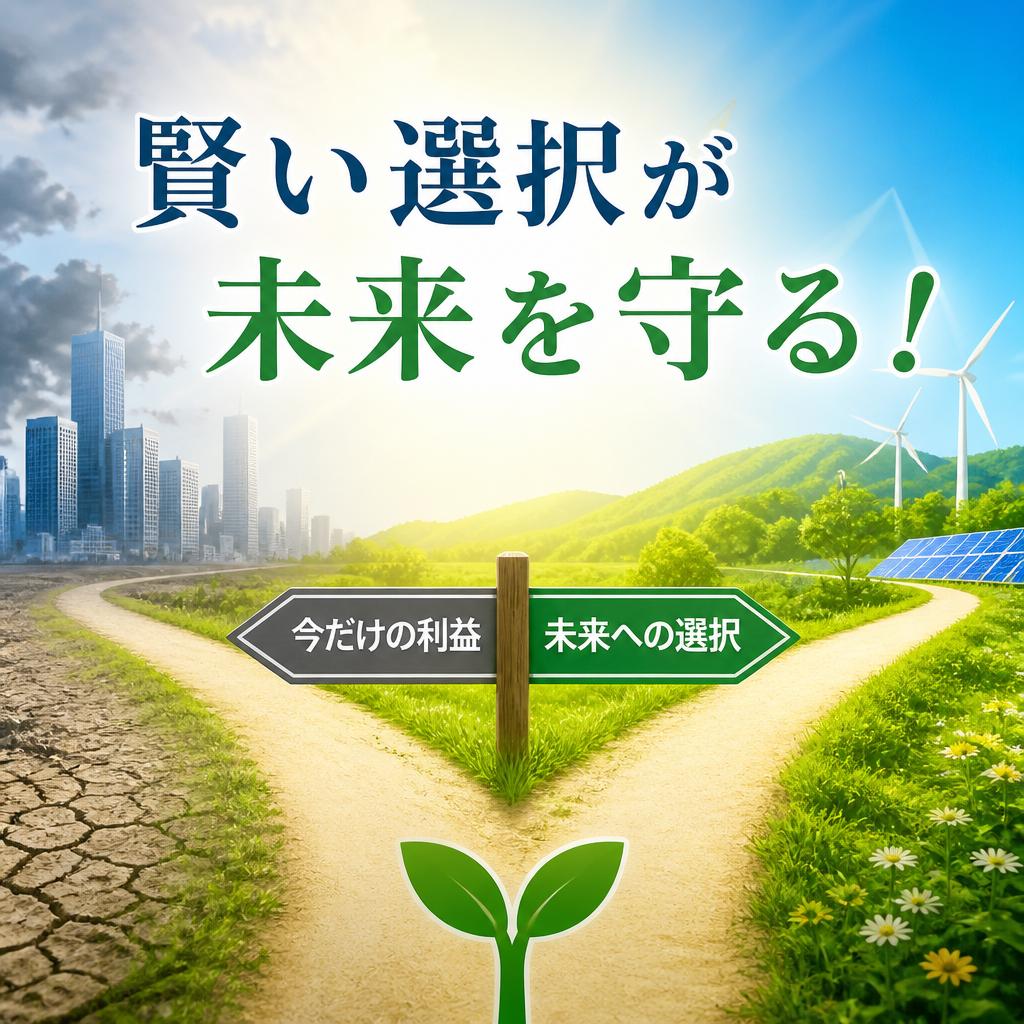 賢い選択が未来を守る！