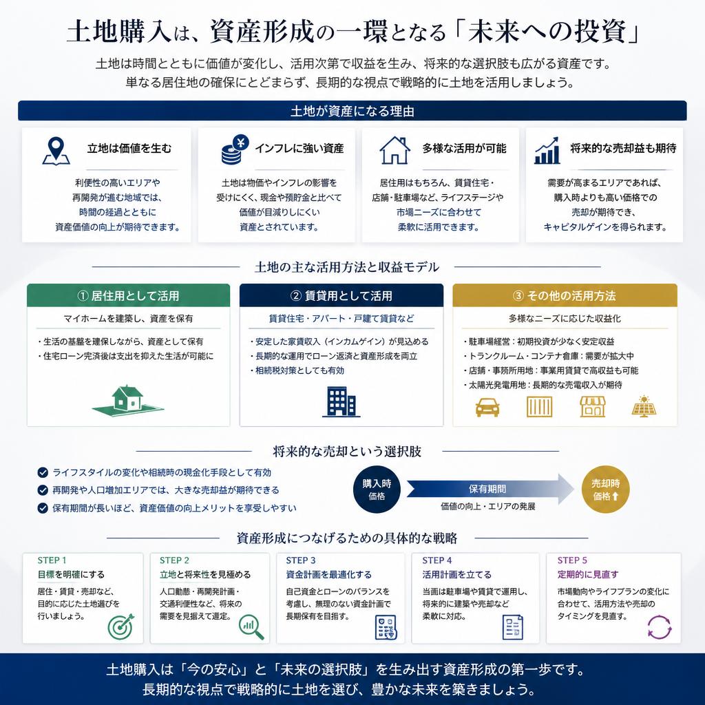 【4】土地購入後の資産運用の視点