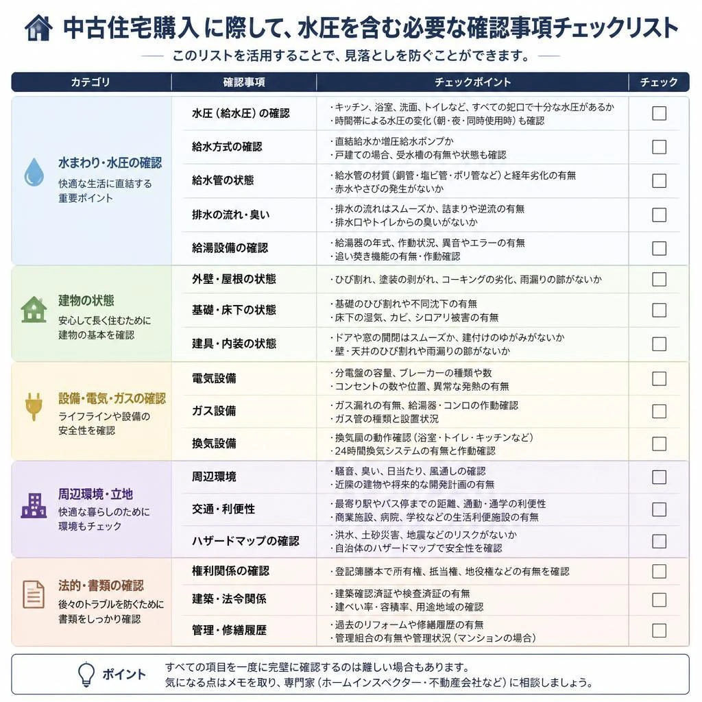 購入チェックリストの活用法