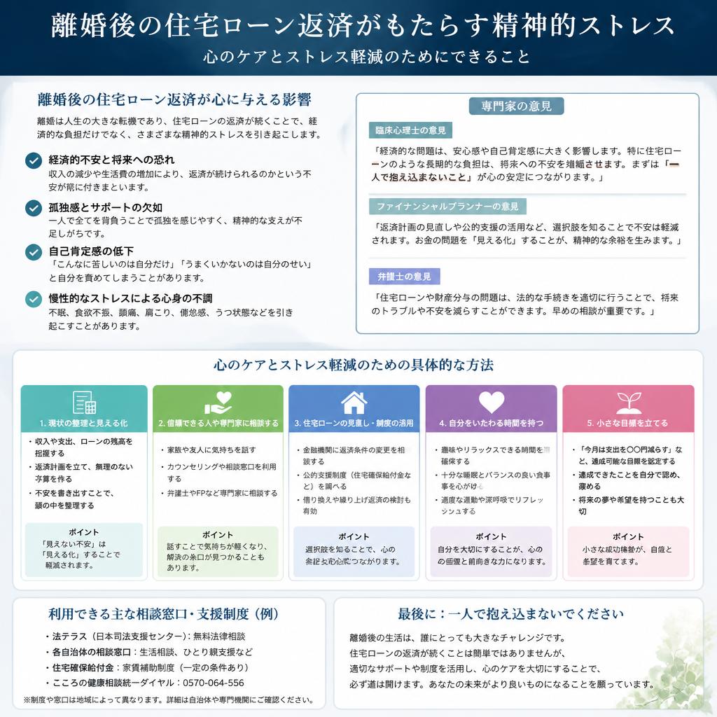 精神的ストレスの軽減法
