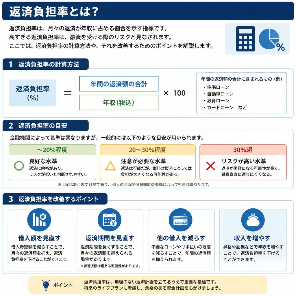 返済負担率の計算方法