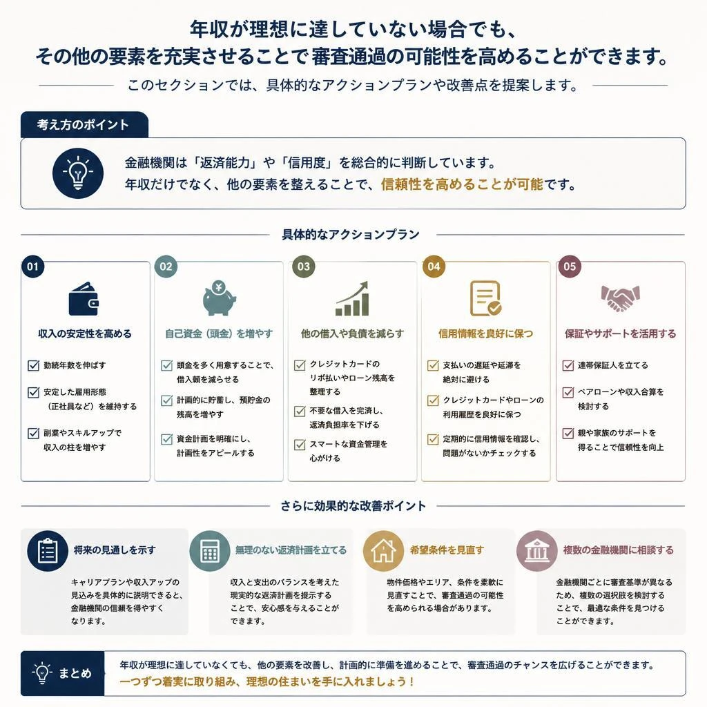 年収以外を充実させるための具体策
