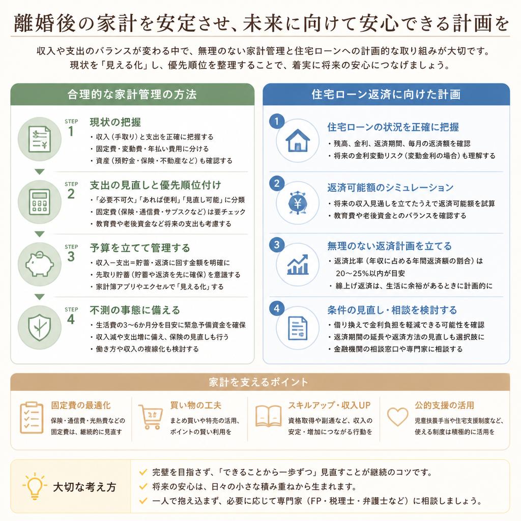 3. 離婚による家計管理のポイント