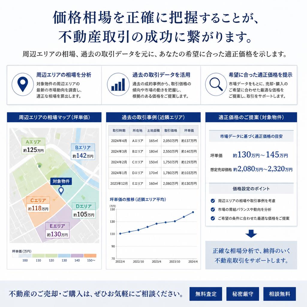 価格相場の見極め方
