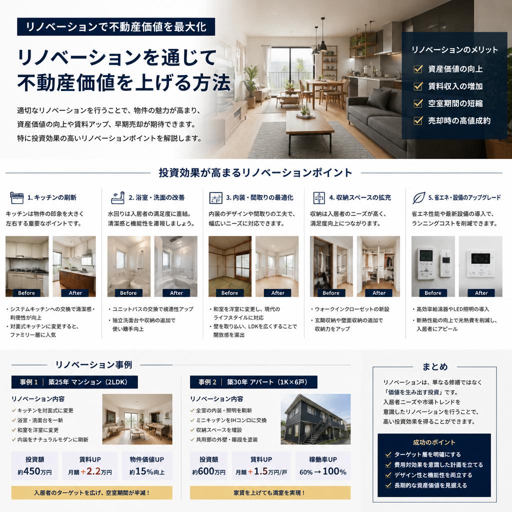3. リノベーションで価値を高める!