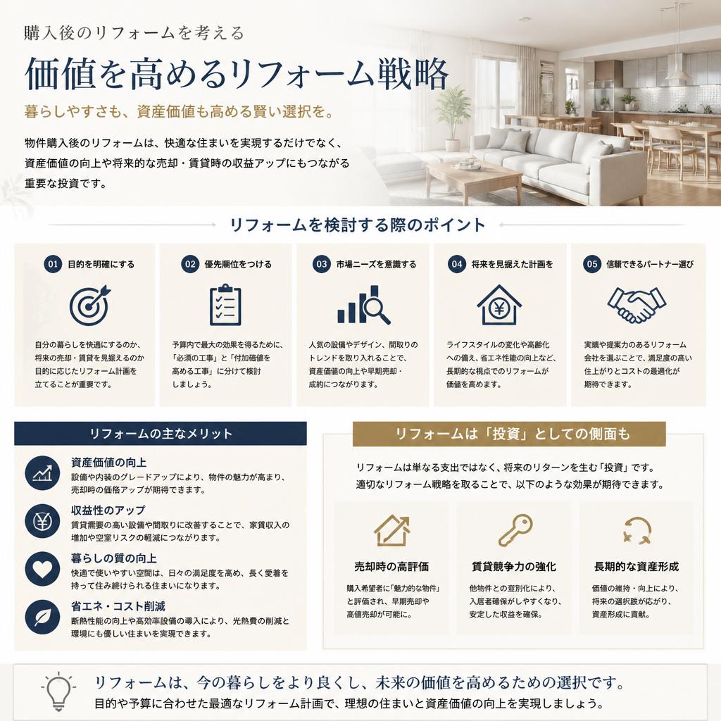 3. リフォームの重要性