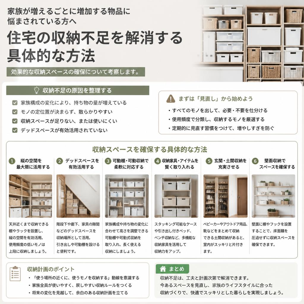 収納不足の解消法