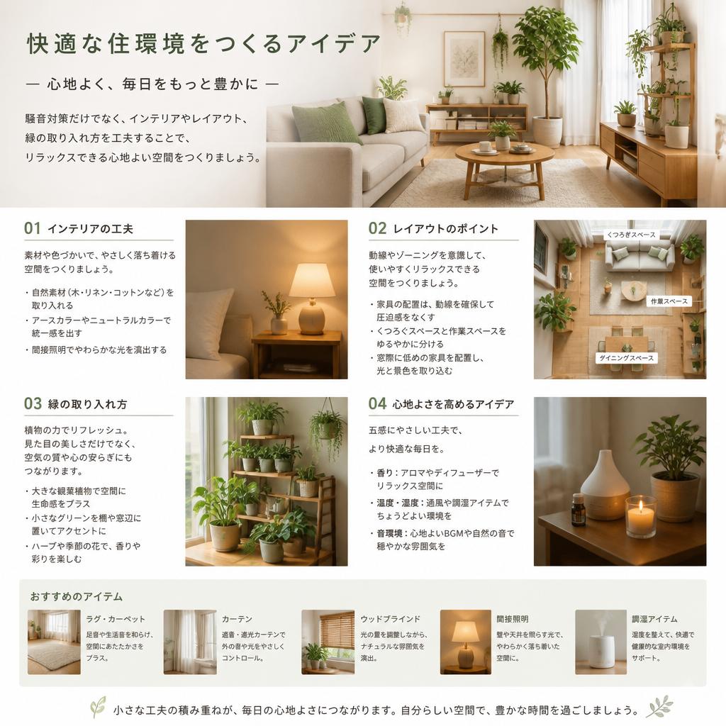 快適な住環境を実現するためのアイデア