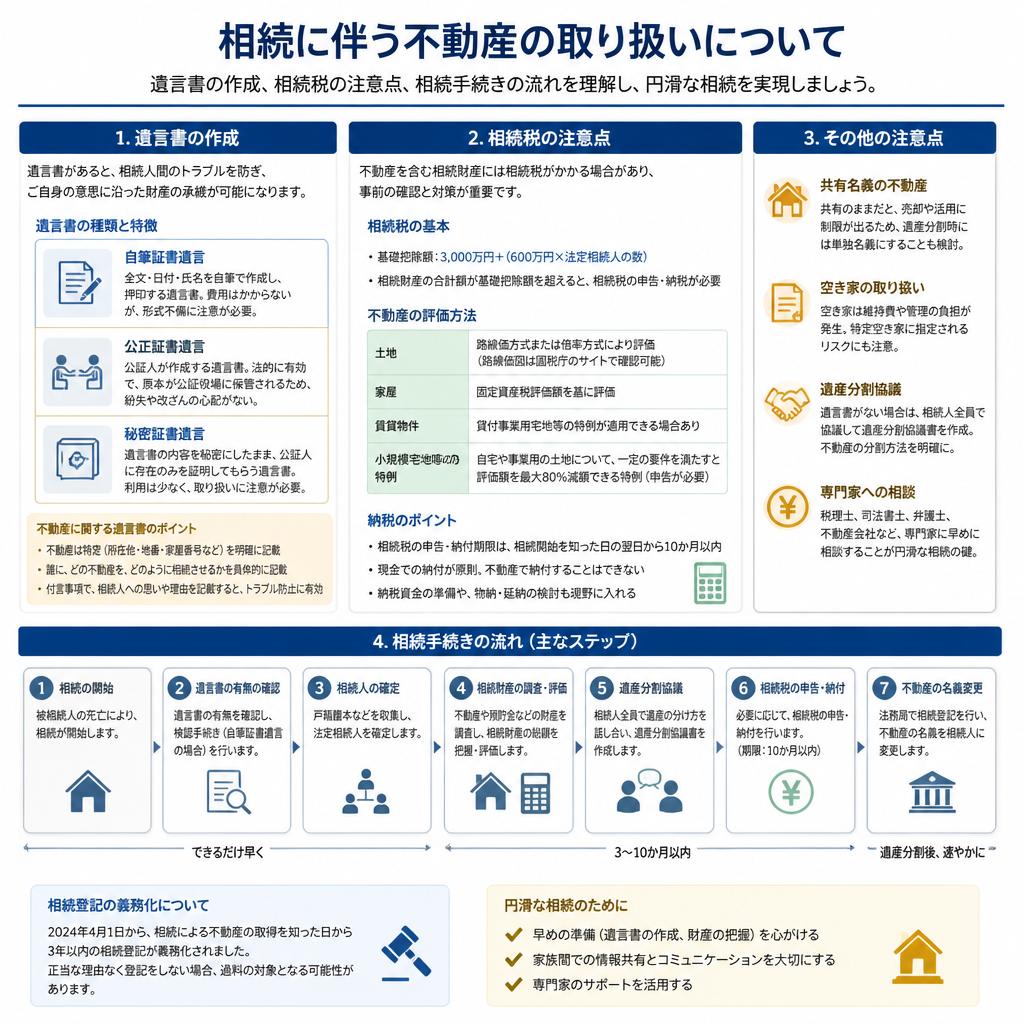 2. 相続時に必要な知識と注意点
