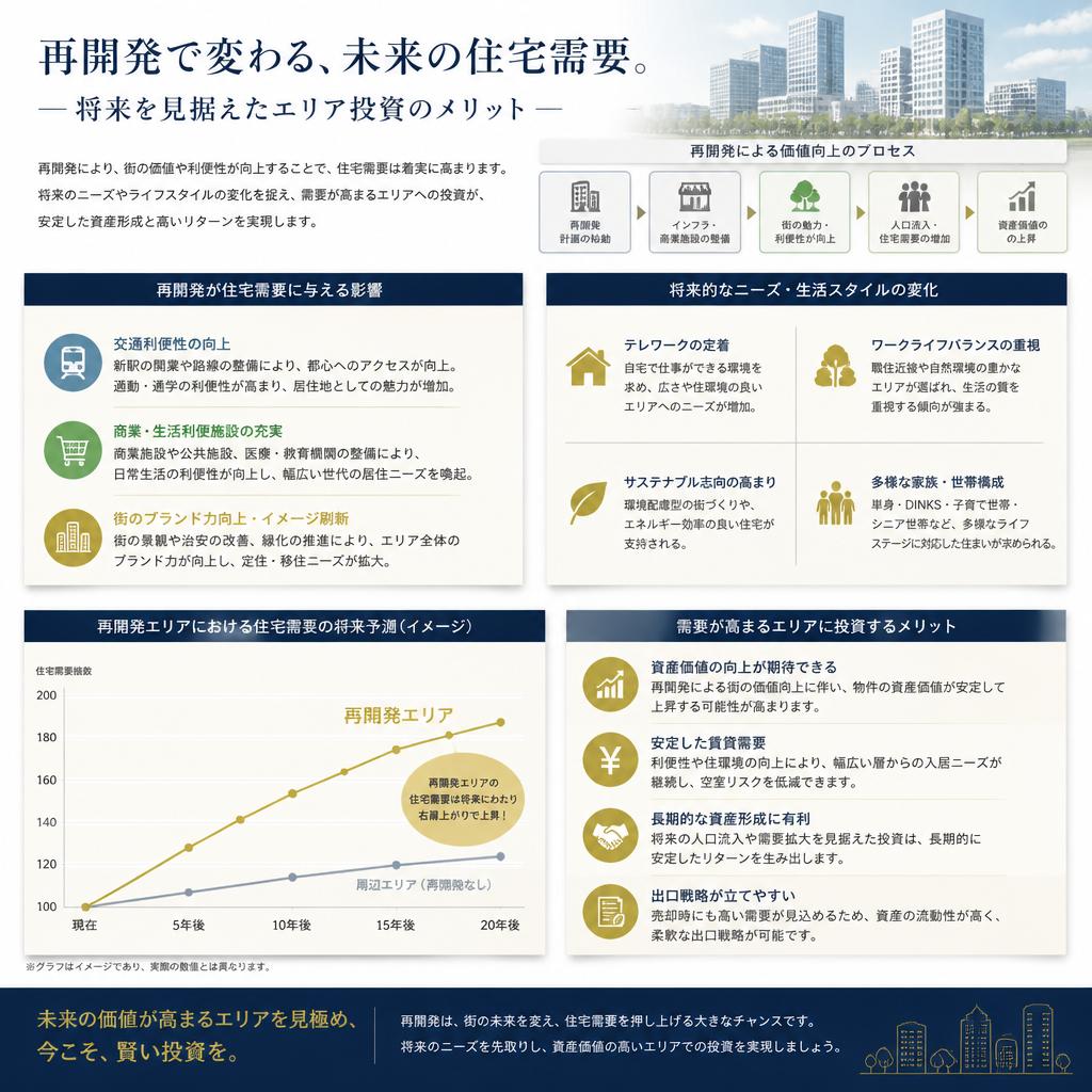 住宅需要の変化と将来性