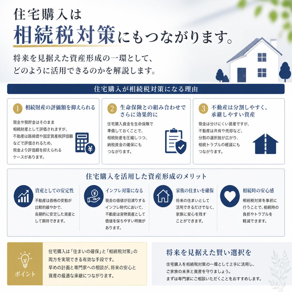 相続税対策としての住宅購入