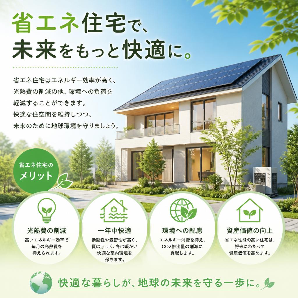 省エネ住宅で環境保護を実現