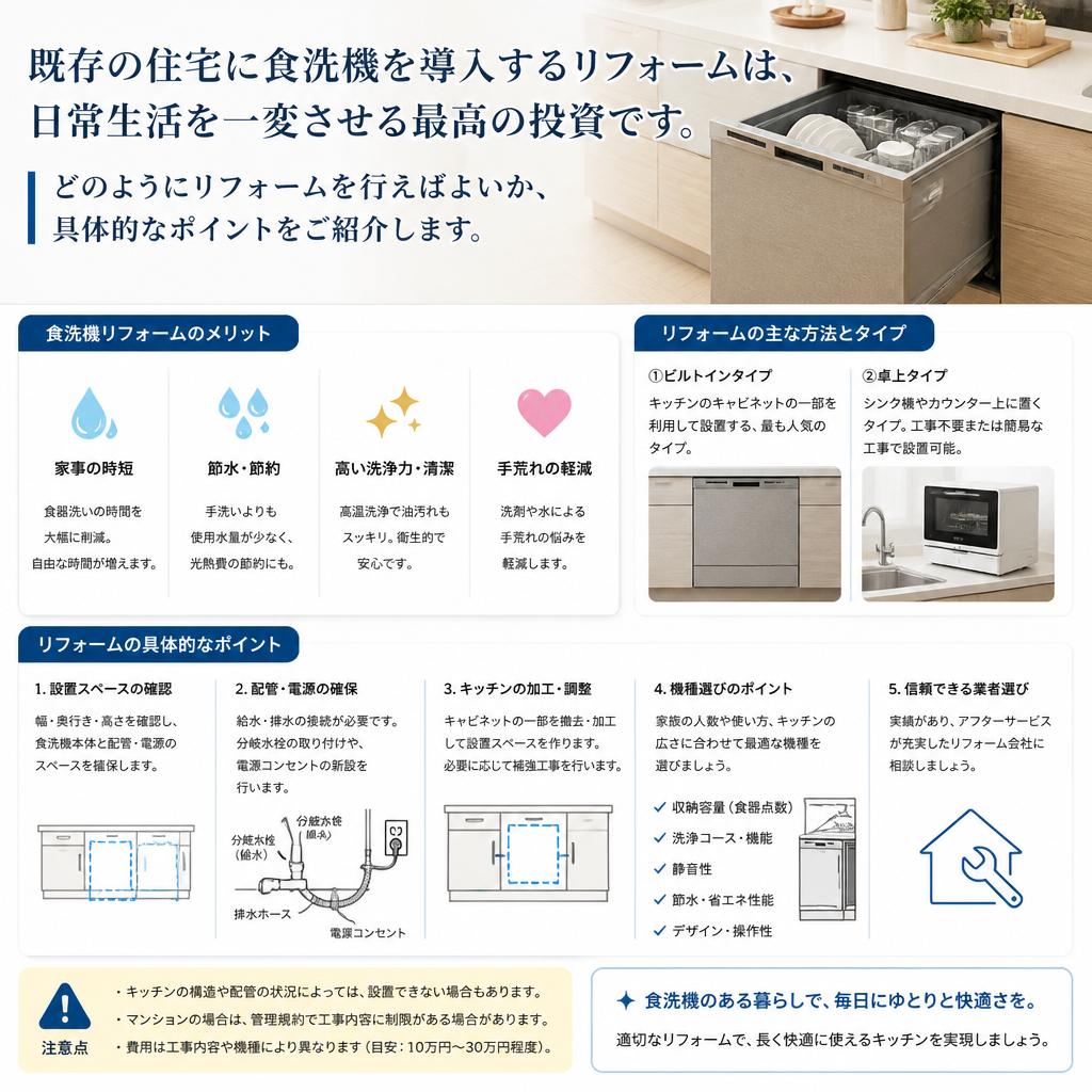リフォームでさらに便利に