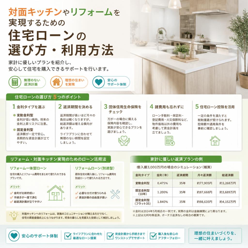 4. 理想の住まいを叶えるための住宅ローン