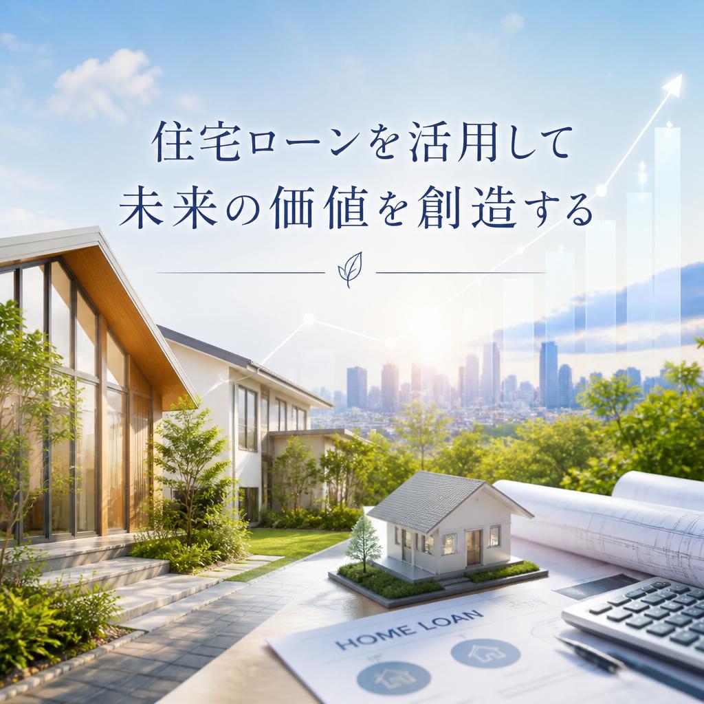 住宅ローンを活用して未来の価値を創造する