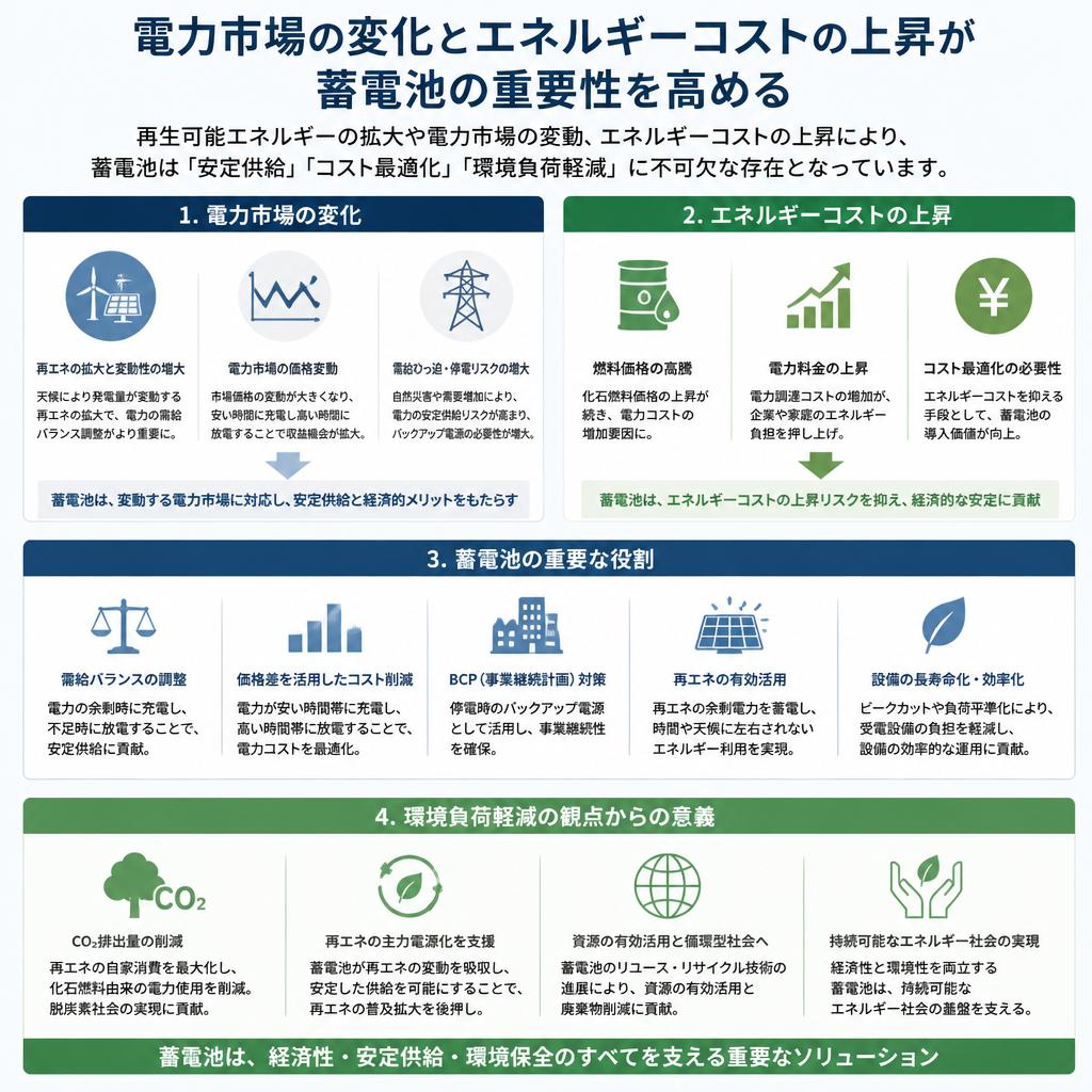 2. なぜ今、蓄電池が必要なのか？
