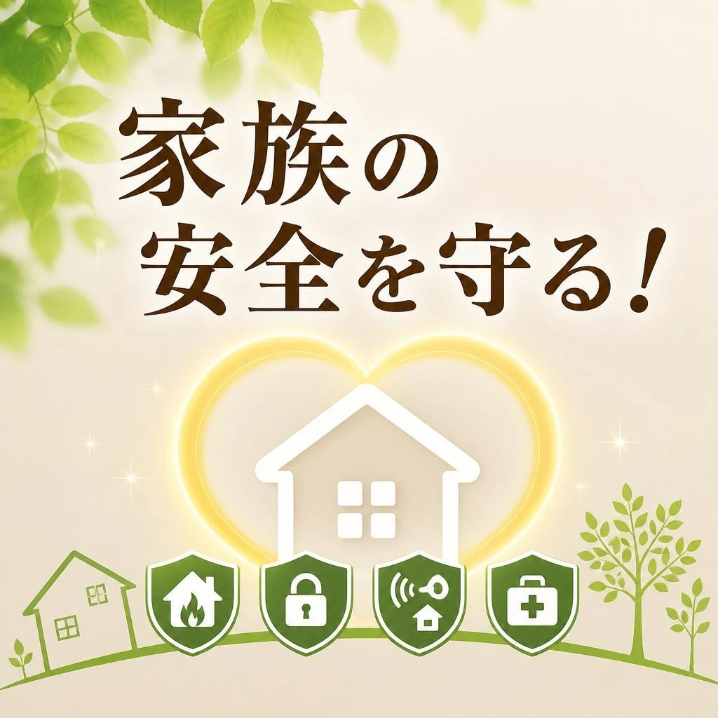 家族の安全を守る！