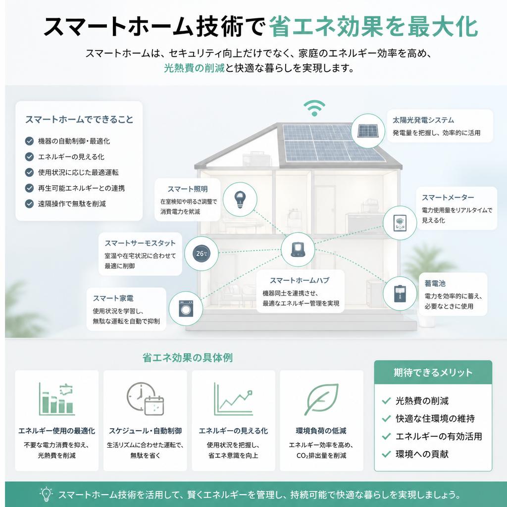 3. スマートホームと省エネの関係