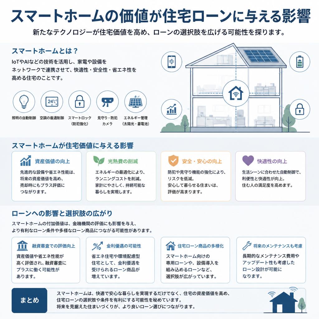 4. 新しい住まいの住宅ローンとスマートホーム
