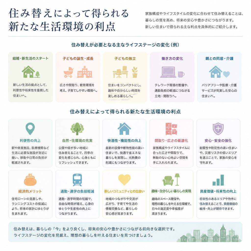 4. 住み替えを考える理由とそのメリット
