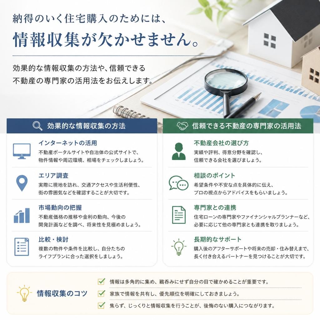 迷いを解消するための情報収集法