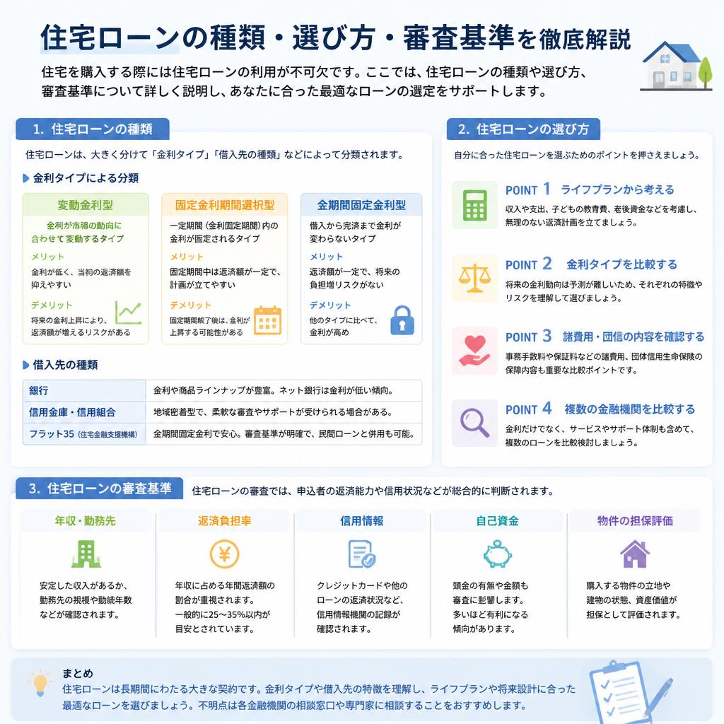 住宅ローンの基本知識