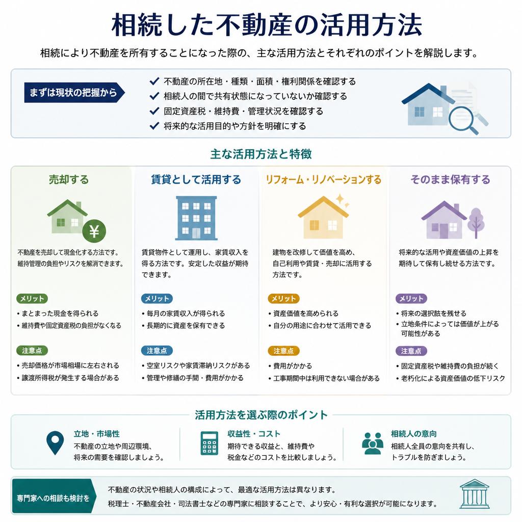 相続を考慮した不動産活用