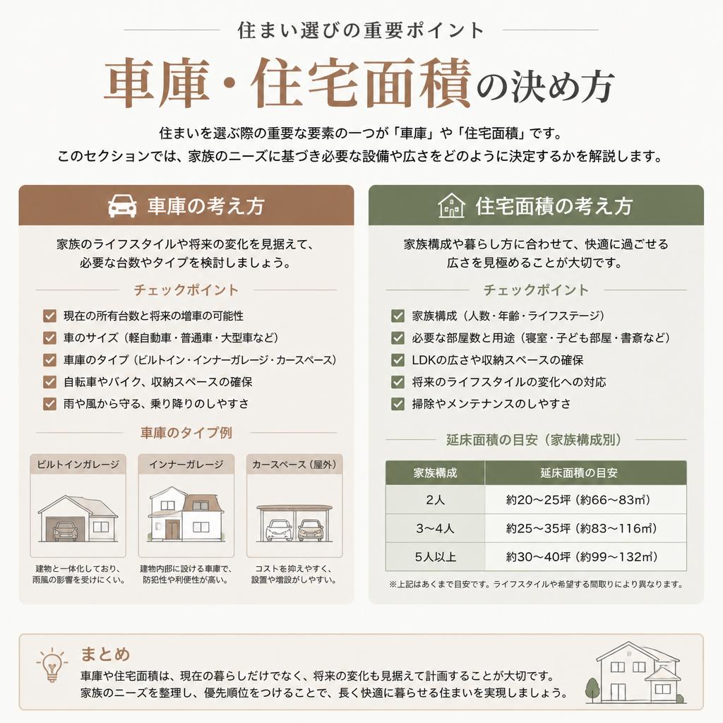 必要な設備とスペースの確保