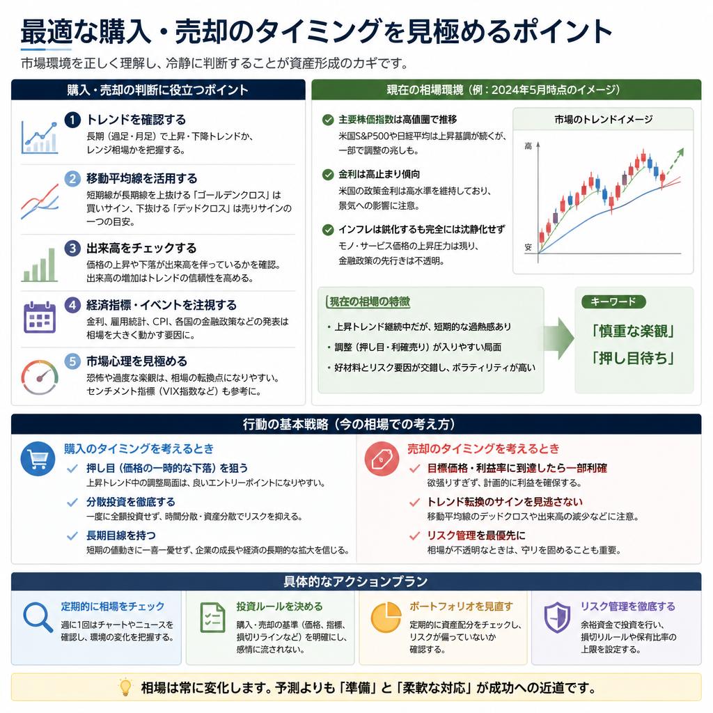 賢い住宅購入と売却のタイミング