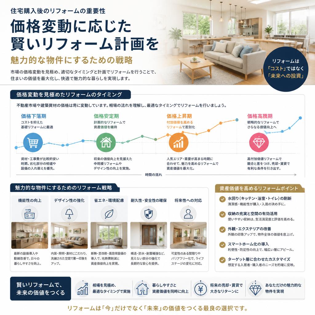 リフォームの重要性とそのタイミング