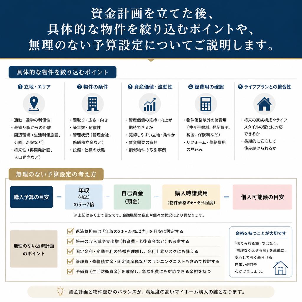 無理のない住宅購入を目指すために