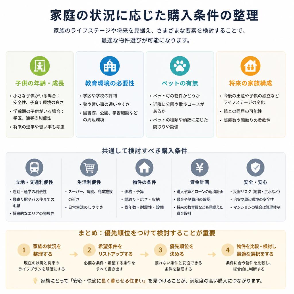 家庭環境の確認