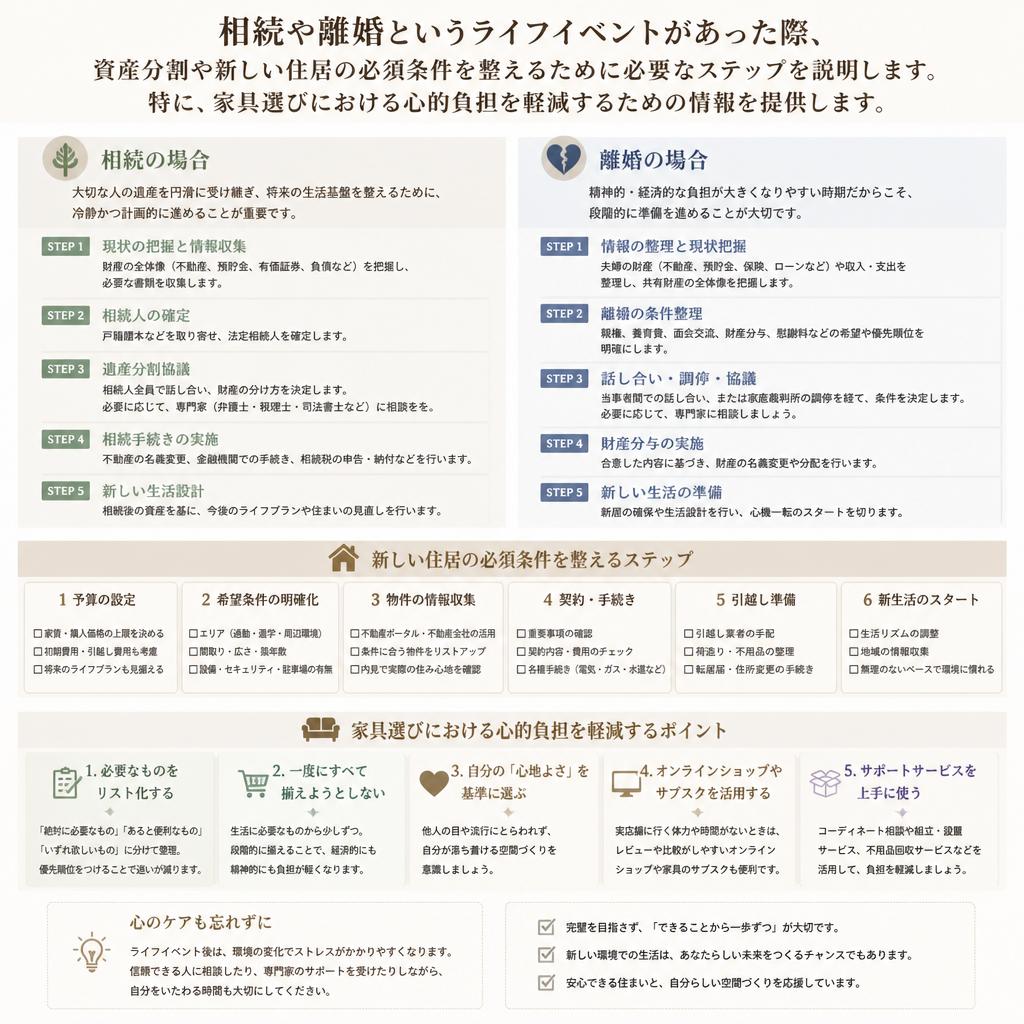 相続と離婚後の資産分割のポイント