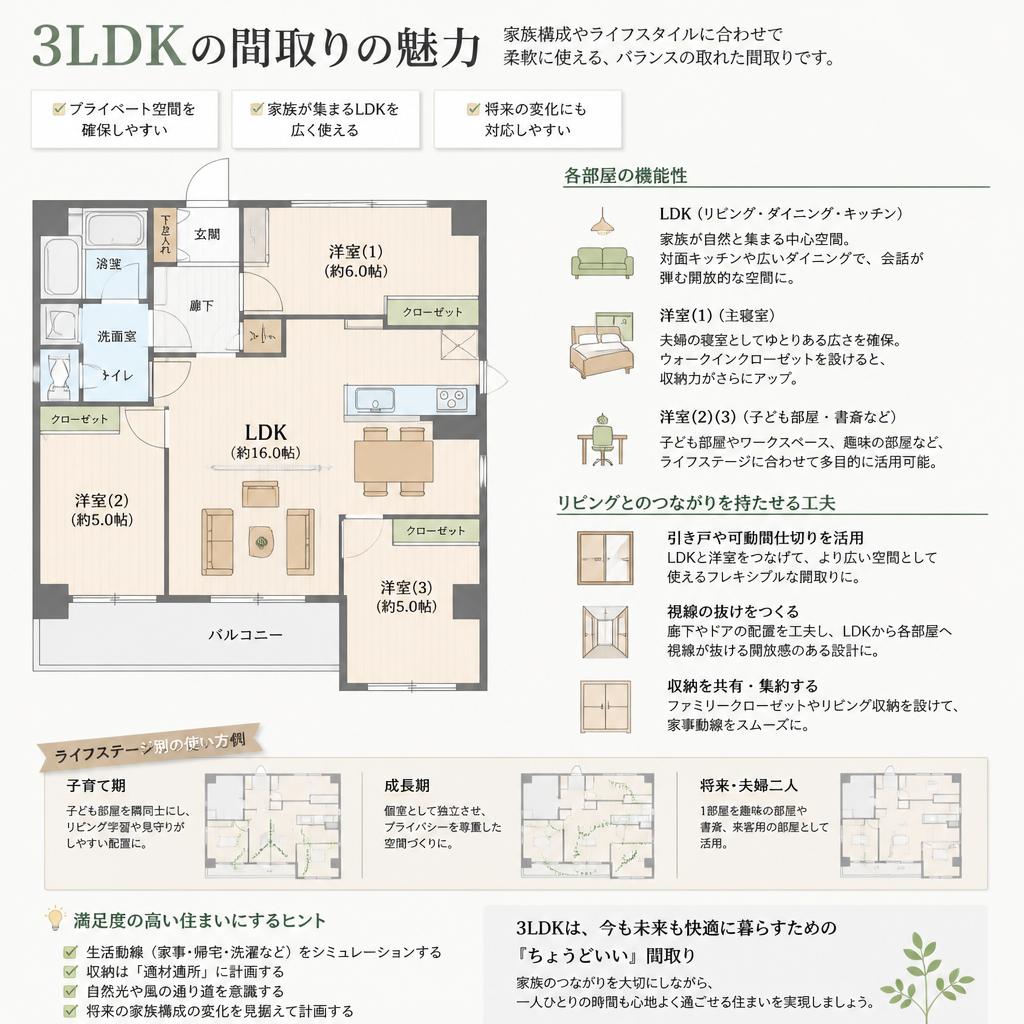 3LDKの魅力と活用法