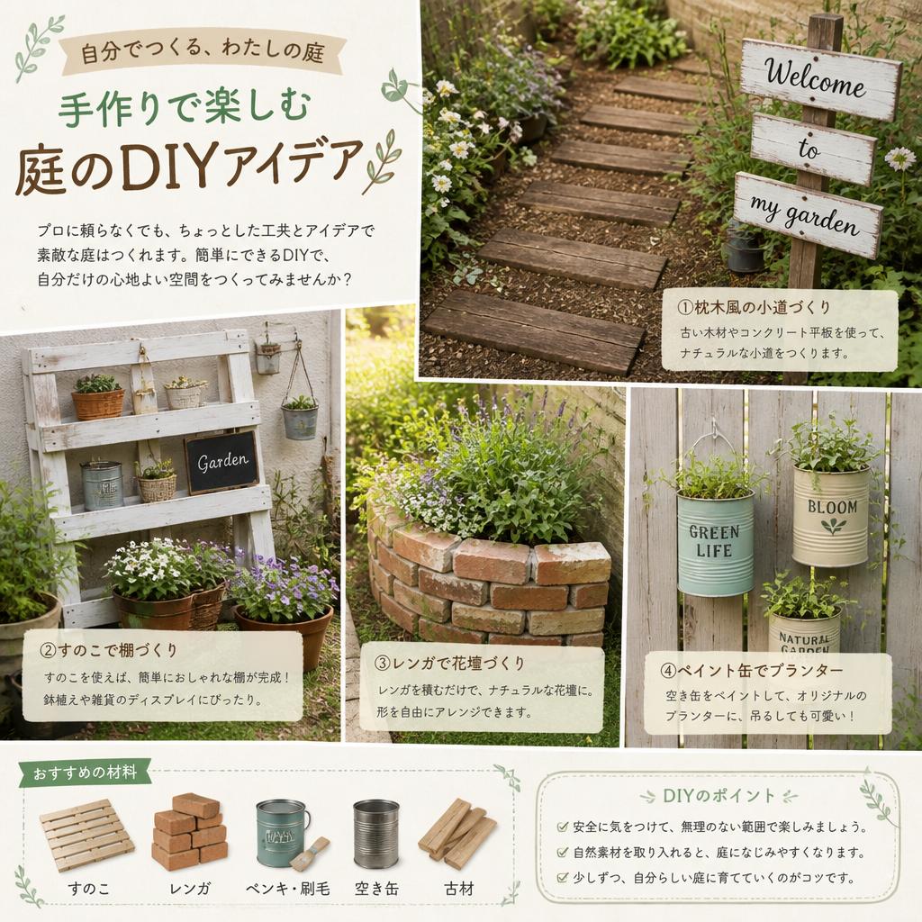 手軽にできるDIYアイデア