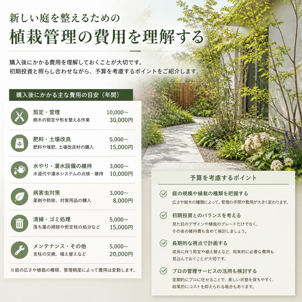 4. 購入後に考慮すべき費用