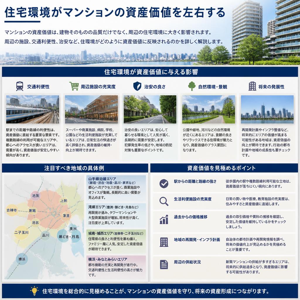 住宅環境が資産価値に与える影響
