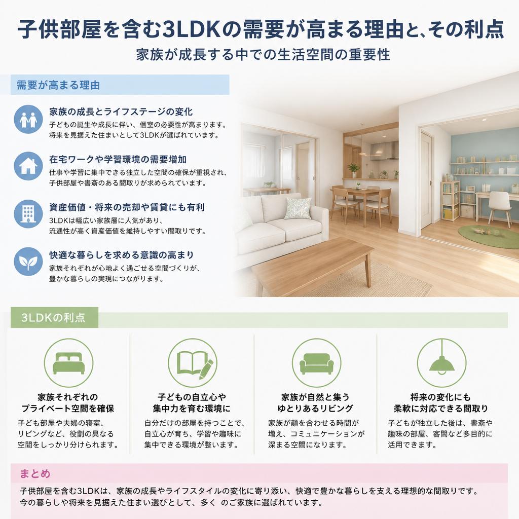 2. 家族構成に適した間取りの選び方