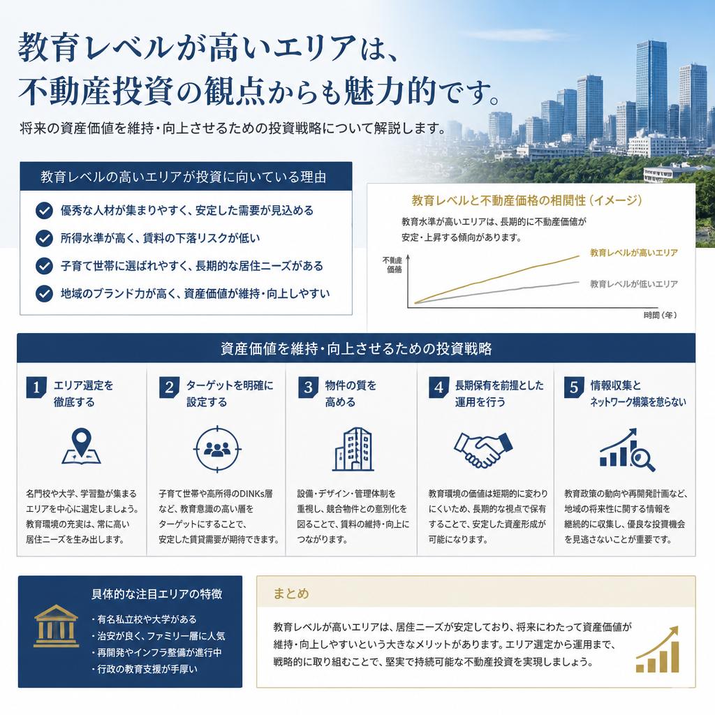 教育レベルと不動産投資