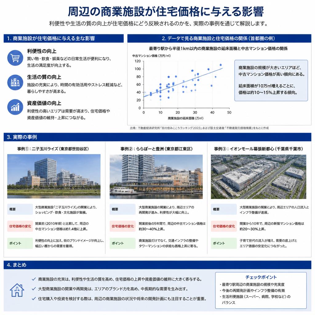 3. 商業施設の影響とは?